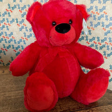 Load image into Gallery viewer, Red Christmas Teddy Bear