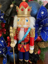 Load image into Gallery viewer, Red Coat Nutcracker