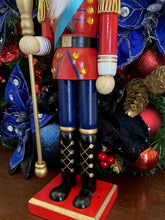 Load image into Gallery viewer, Red Coat Nutcracker