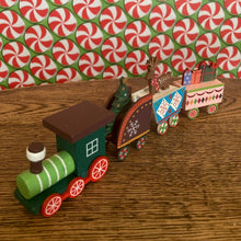 Load image into Gallery viewer, Painted Christmas Train