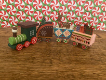 Load image into Gallery viewer, Painted Christmas Train