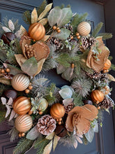 Load image into Gallery viewer, Rustic Christmas Wreath