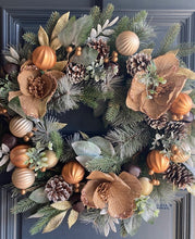 Load image into Gallery viewer, Rustic Christmas Wreath