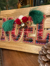 Load image into Gallery viewer, Wooden Noel Sign