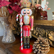 Load image into Gallery viewer, Candy Cane Nutcracker