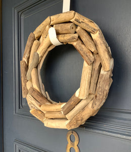 Natural Driftwood Candle Ring