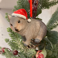 Load image into Gallery viewer, Christmas Wombat Deco