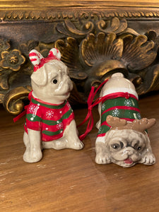 Ceramic Dog Decorations