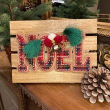 Load image into Gallery viewer, Wooden Noel Sign