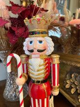 Load image into Gallery viewer, Candy Cane Nutcracker