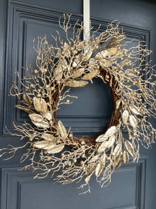 Champagne Branch Wreath