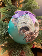 Load image into Gallery viewer, Turquoise Dog Decoration