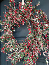 Load image into Gallery viewer, Red Berry Christmas Wreath