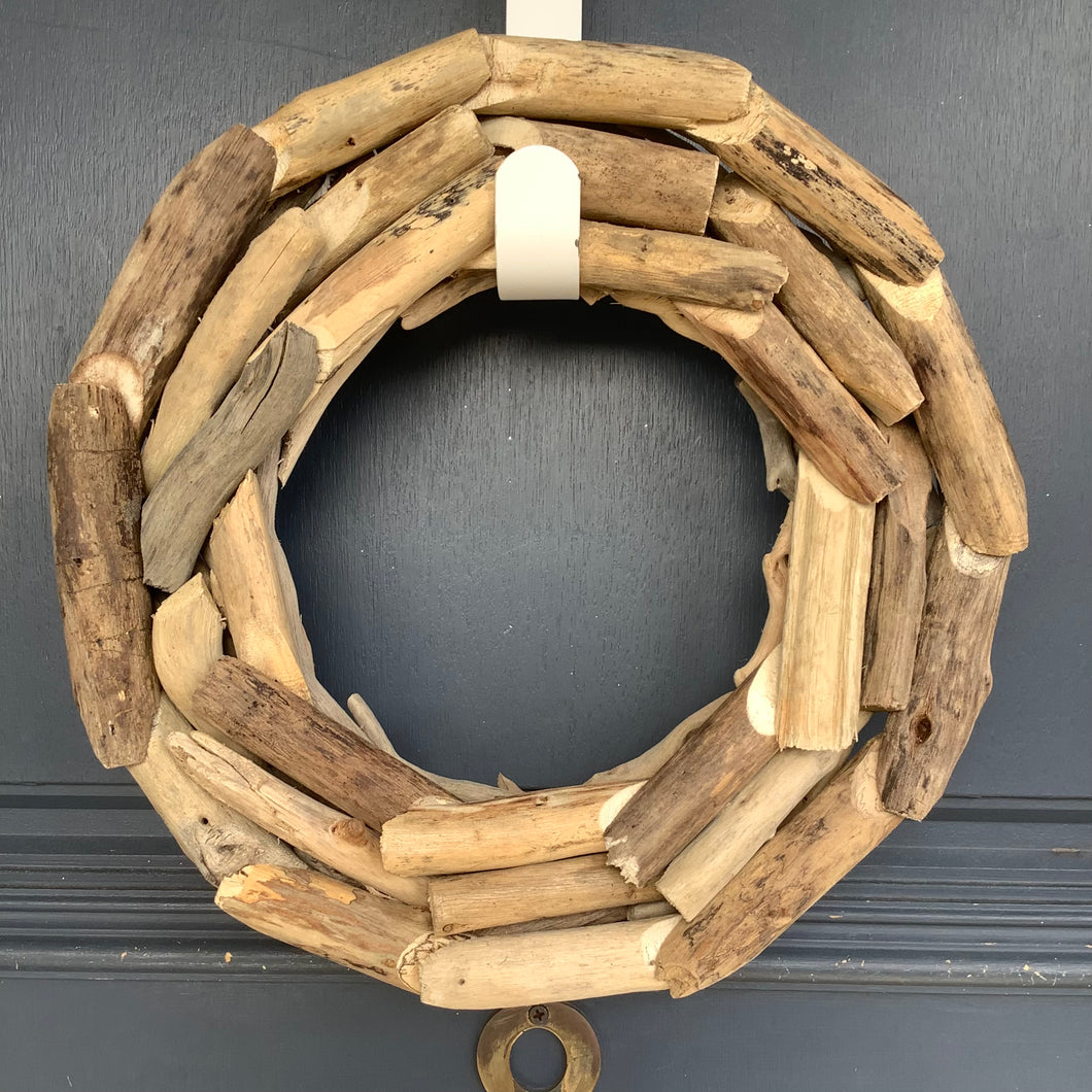 Natural Driftwood Candle Ring