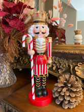 Load image into Gallery viewer, Candy Cane Nutcracker