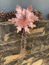 Load image into Gallery viewer, Pink Poinsettia with Tails