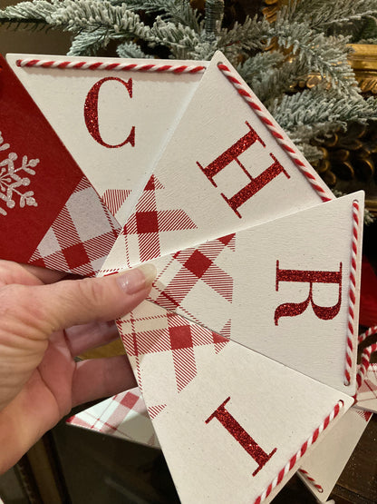 Merry Christmas Bunting