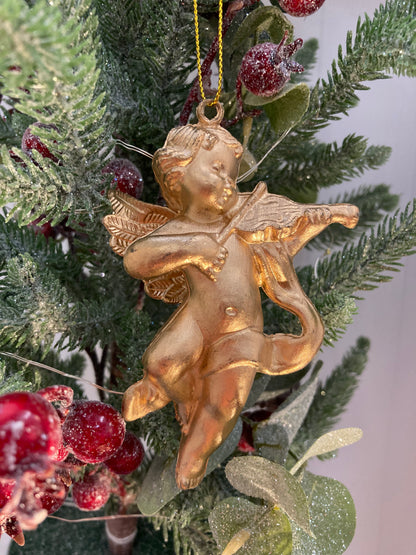 Gold Cherub Deco