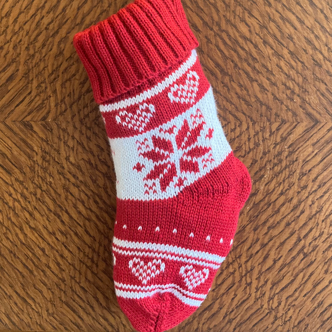 Little Woollen Knitted Stocking