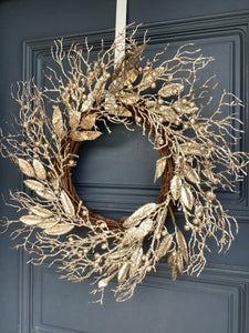 Champagne Branch Wreath