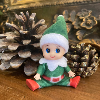 Little Green Elf Doll