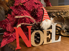 Load image into Gallery viewer, Wooden NOEL Sign