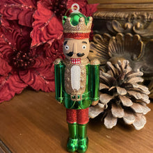 Load image into Gallery viewer, Green Nutcracker Tree Decoration