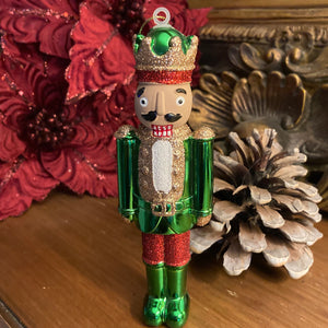 Green Nutcracker Tree Decoration