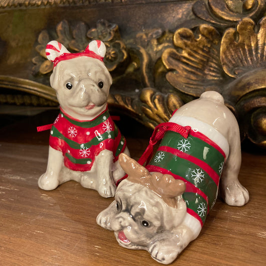 Ceramic Dog Decos