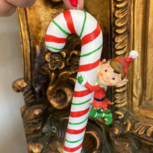 Load image into Gallery viewer, Candy Cane with Elf