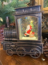 Load image into Gallery viewer, Steam Train Glitter Lantern LED