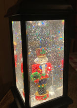 Load image into Gallery viewer, Nutcracker Glitter Lantern by RAZ LED