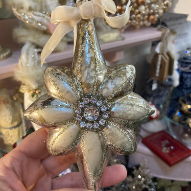 North Star Glass Decoration