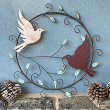 Load image into Gallery viewer, Metal Dove Wreath