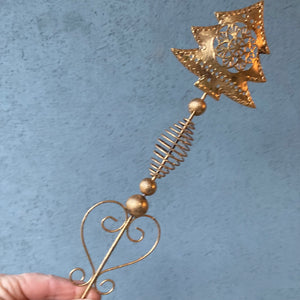 Gold Tree Garden Stake