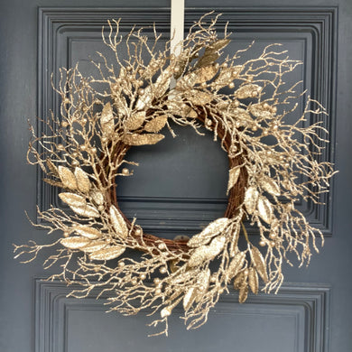 Champagne Branch Wreath