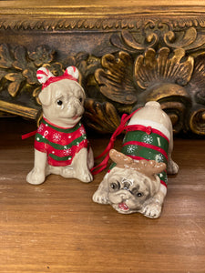 Ceramic Dog Decorations