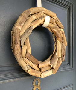 Natural Driftwood Candle Ring