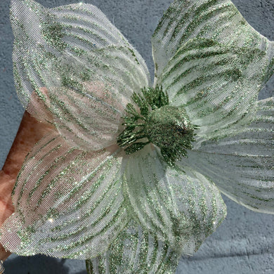 Mint Organza Magnolia